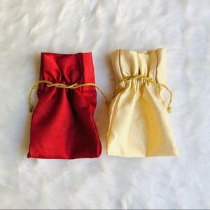 Christmas Fabric Gift Bags 2 pc